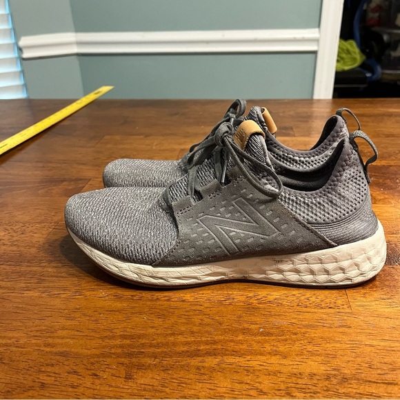 New Balance Gray Athletic Sneakers knit size men’s 8.5 Cruz castlerock - Picture 6 of 10